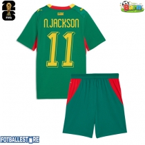 Senegal Nicolas Jackson #11 Bortedraktsett Barn VM 2026 Kortermet (+ Korte bukser)